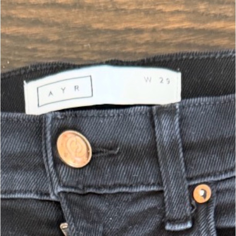 AYR The Pop Black Women's Jeans - Picture 5 of 5